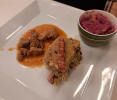 Powiększ zdjęcie Potrawa przygotowana przez uczniów