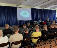 Powiększ zdjęcie Uczestnicy podczas warsztatów