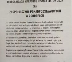 Przejdź do - Amnesty International Polska dziękuje za udział w Maratonie Pisania Listów 