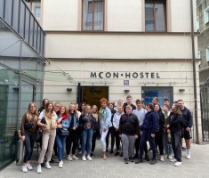 Powiększ zdjęcie Logistycy na wycieczce w Poznaniu