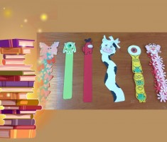 Powiększ zdjęcie Wykonane przez młodzież zakładki