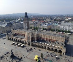 Powiększ zdjęcie Widok z wieży Kościoła Mariackiego