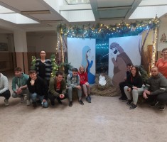 Powiększ zdjęcie Dekoracje bożonarodzeniowe w naszej szkole