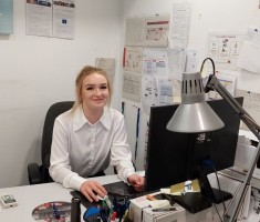 Powiększ zdjęcie Paulina na praktyce