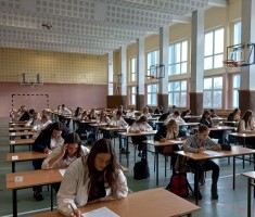 Powiększ zdjęcie Uczestnicy Olimpiady ZUS