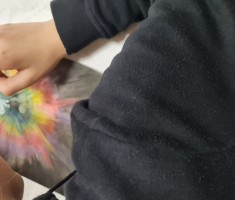 Powiększ zdjęcie Praca plastyczna wykonywana przez ucznia