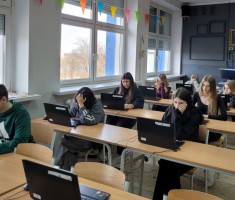 Powiększ zdjęcie Uczniowie klasy 3