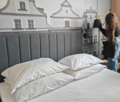 Powiększ zdjęcie Uczniowie klasy 2H w hotelu