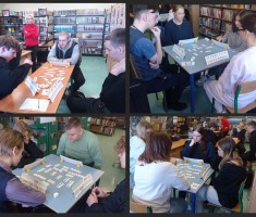 Powiększ zdjęcie Młodzież podczas rozgrywek półfinałów