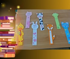 Powiększ zdjęcie Wykonane przez młodzież zakładki