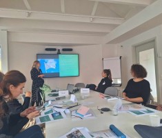 Powiększ zdjęcie Zdjęcie przedstawia uczestników programu job shadowing w Sztokholmie