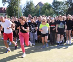 Powiększ zdjęcie Bieg Fair Play rozpoczynający imprezę