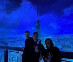 Powiększ zdjęcie Uczniowie w Panometer Dresden