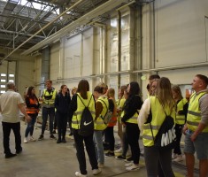 Powiększ zdjęcie Logistycy na wycieczce w Poznaniu