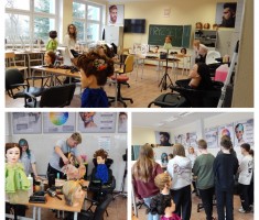 Powiększ zdjęcie Dzień Otwarty - prezentacja kierunku fryzjer