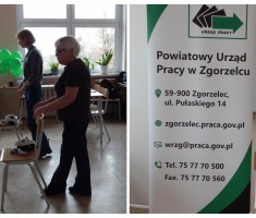 Powiększ zdjęcie Przedstawicielki Powiatowego Urzędu Pracy w Zgorzelcu 