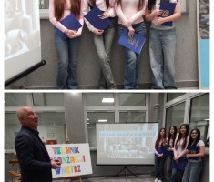 Powiększ zdjęcie Starosta Zgorzelecki podczas Dnia Otwartego - prezentacja kierunku aranżacja wnętrz