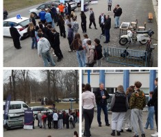 Powiększ zdjęcie Dzień Otwarty - prezentacja samochodów oraz promocja kierunku mechanik pojazdów samochodowych