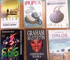 Powiększ zdjęcie Książki przekazane bibliotece podczas akcji