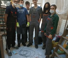 Powiększ zdjęcie Budowlańcy na praktyce