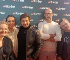 Powiększ zdjęcie Opiekunowie wycieczki z dziennikarzami TVN Turbo