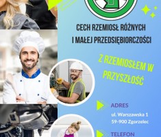 Przejdź do - Informacja CECHU RZEMIOSŁ RÓŻNYCH I MAŁEJ PRZEDSIĘBIORCZOŚCI W ZGORZELCU