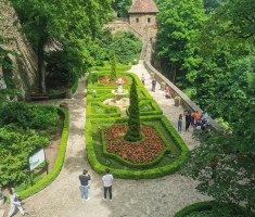 Powiększ zdjęcie Tarasy zamku Książ