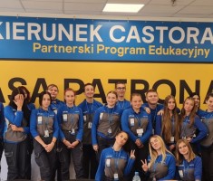 Przejdź do - Spotkanie klasy patronackiej z kadrą kierowniczą na terenie Castoramy 