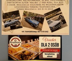 Powiększ zdjęcie Voucher na obiad dla 2 osób