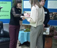 Powiększ zdjęcie Wręczenie nagrody za zajęcie II miejsca