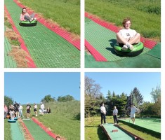 Powiększ zdjęcie Zjazd po torze tubingowym, mini golf