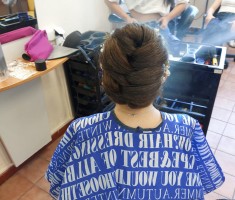 Powiększ zdjęcie Uczesanie wykonane przez Panią Halinkę