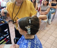 Powiększ zdjęcie Uczesanie wykonane przez Panią Halinkę