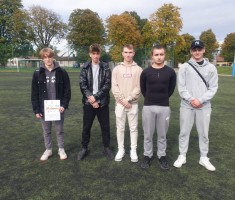 Powiększ zdjęcie Sztafeta chłopców - IV miejsce