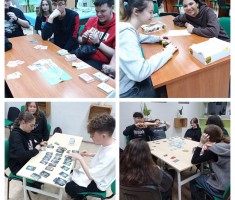 Powiększ zdjęcie Uczestnicy Nocy Gier Planszowych podczas rozgrywek