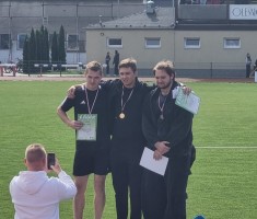 Powiększ zdjęcie Najlepsi w województwie kulomioci - III miejsce Piotr Bielak