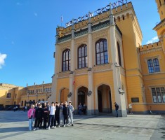 Powiększ zdjęcie Klasa 3 el podczas wycieczki