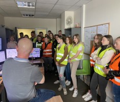 Powiększ zdjęcie Logistycy na wycieczce w Poznaniu