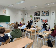 Powiększ zdjęcie Niecodzienna lekcja z Rzecznikiem Praw Konsumentów