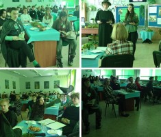 Powiększ zdjęcie Uczestnicy konkursu, publiczność, jury i prowadzący