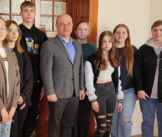 Przejdź do - Spotkanie uczniów z Burmistrzem Miasta Zgorzelec 