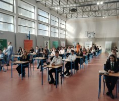 Powiększ zdjęcie Uczestnicy Olimpiady Wiedzy i Umiejętności Budowlanych