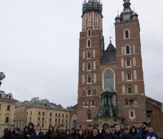 Powiększ zdjęcie Na krakowskim Rynku