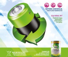 Przejdź do - Zbiórka zużytych baterii - zmiana terminu zakończenia akcji