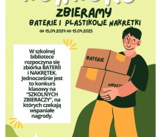 Przejdź do - Konkursy z nagrodami dla klas - zbiórki baterii i plastikowych nakrętek