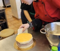 Powiększ zdjęcie Uczniowie podczas warsztatów