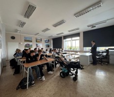 Powiększ zdjęcie Logistycy podczas szkolenia