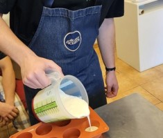 Powiększ zdjęcie Uczniowie podczas warsztatów