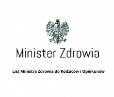 Przejdź do - List Ministra Zdrowia - profilaktyka szczepień