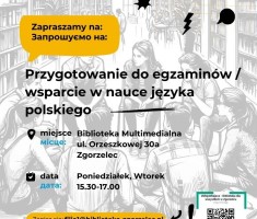 Przejdź do - Przygotowanie do egzaminów maturalnych w Bibliotece Multimedialnej w Zgorzelcu